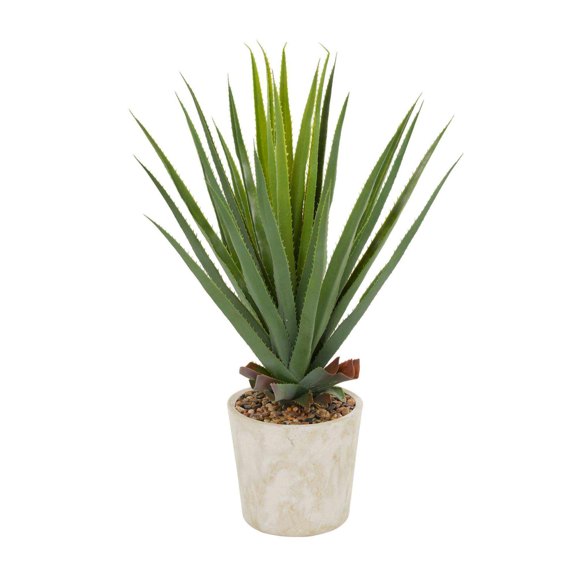 3ft. Potted Contemporary Aloe Artificial Foliage